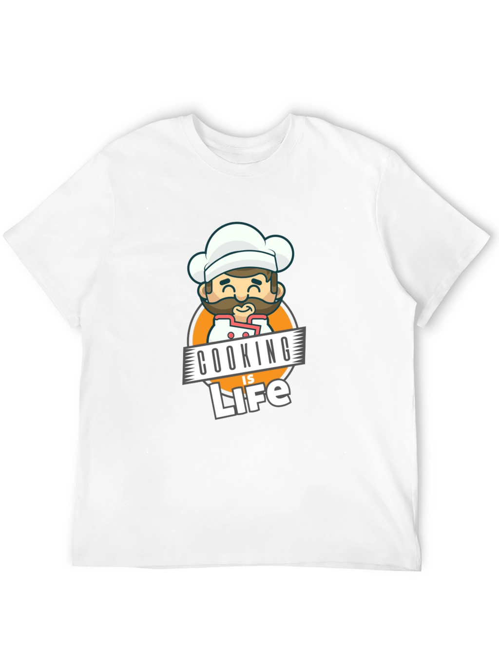 Cooking is Life Graphic T-Shirt
