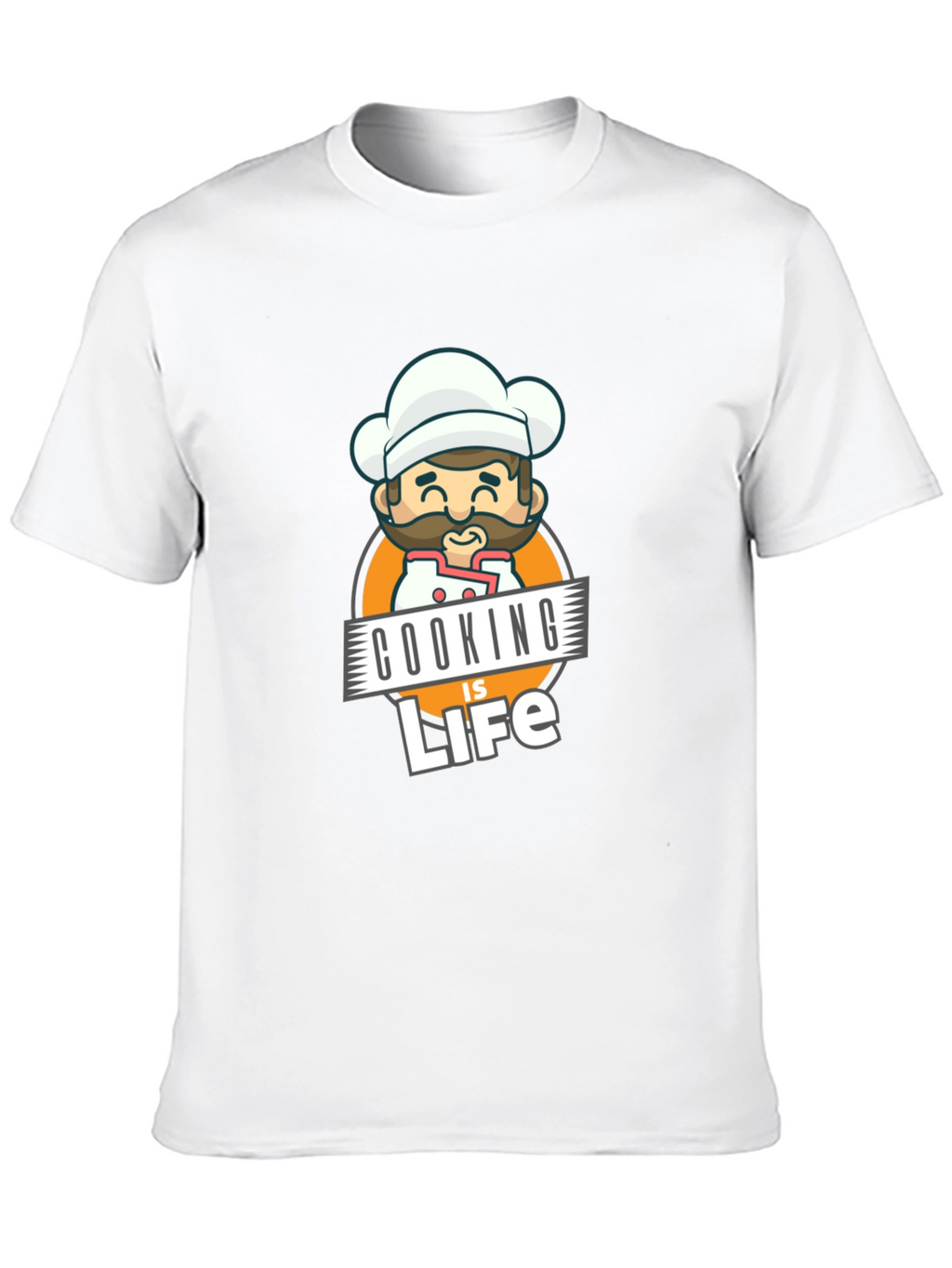 Cooking is Life Graphic T-Shirt