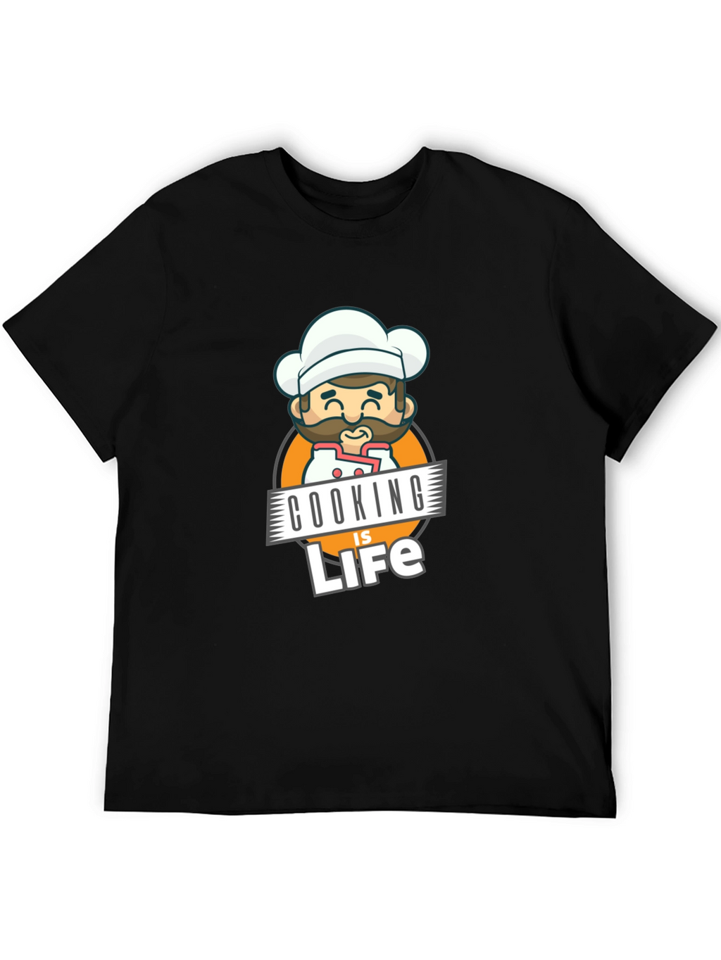 Cooking is Life Graphic T-Shirt