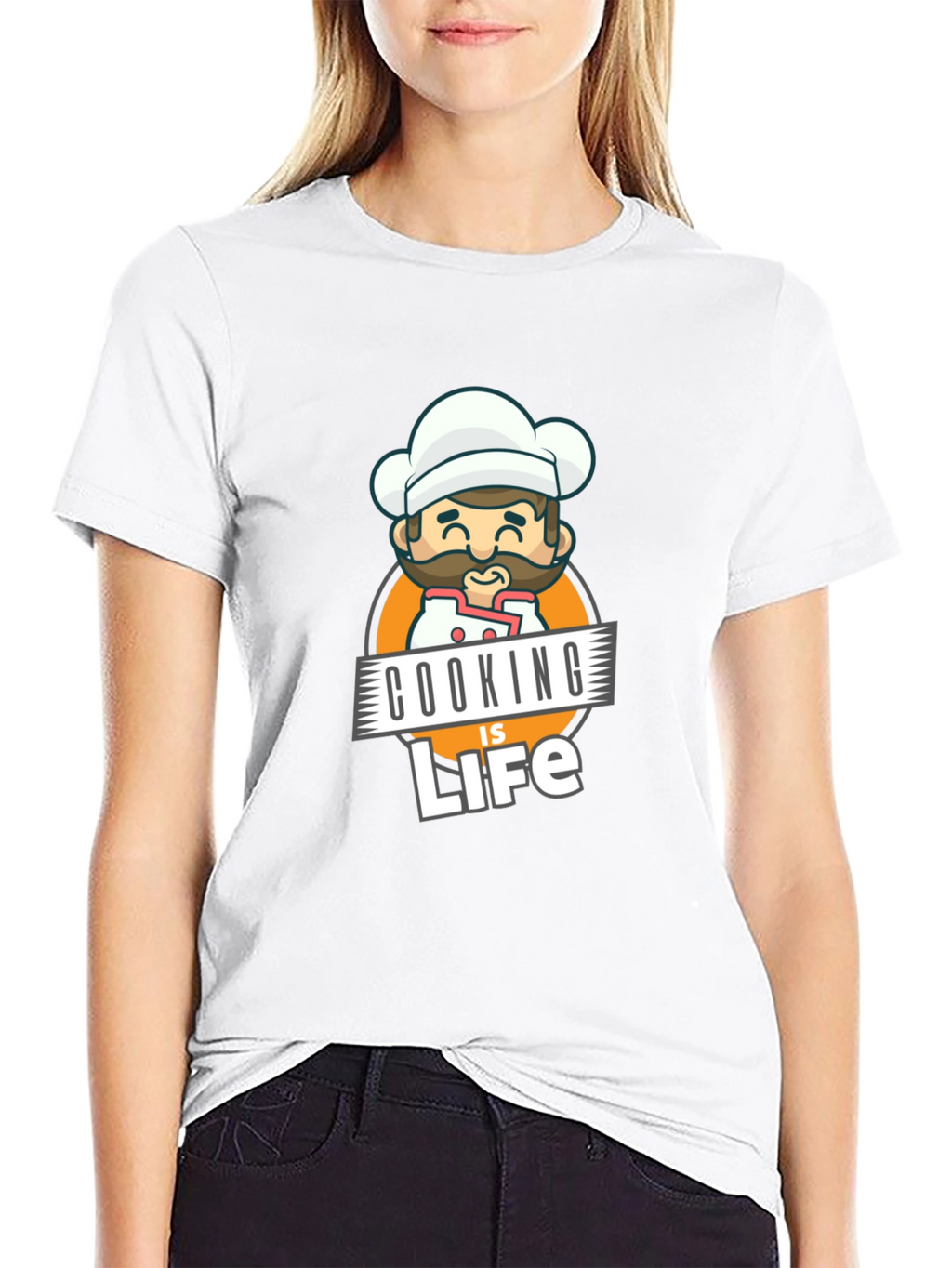 Cooking is Life Graphic T-Shirt