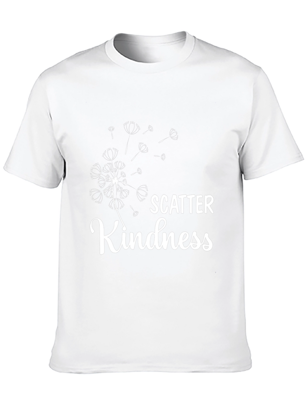 Scatter Kindness T-Shirt - Positive Graphic Tee