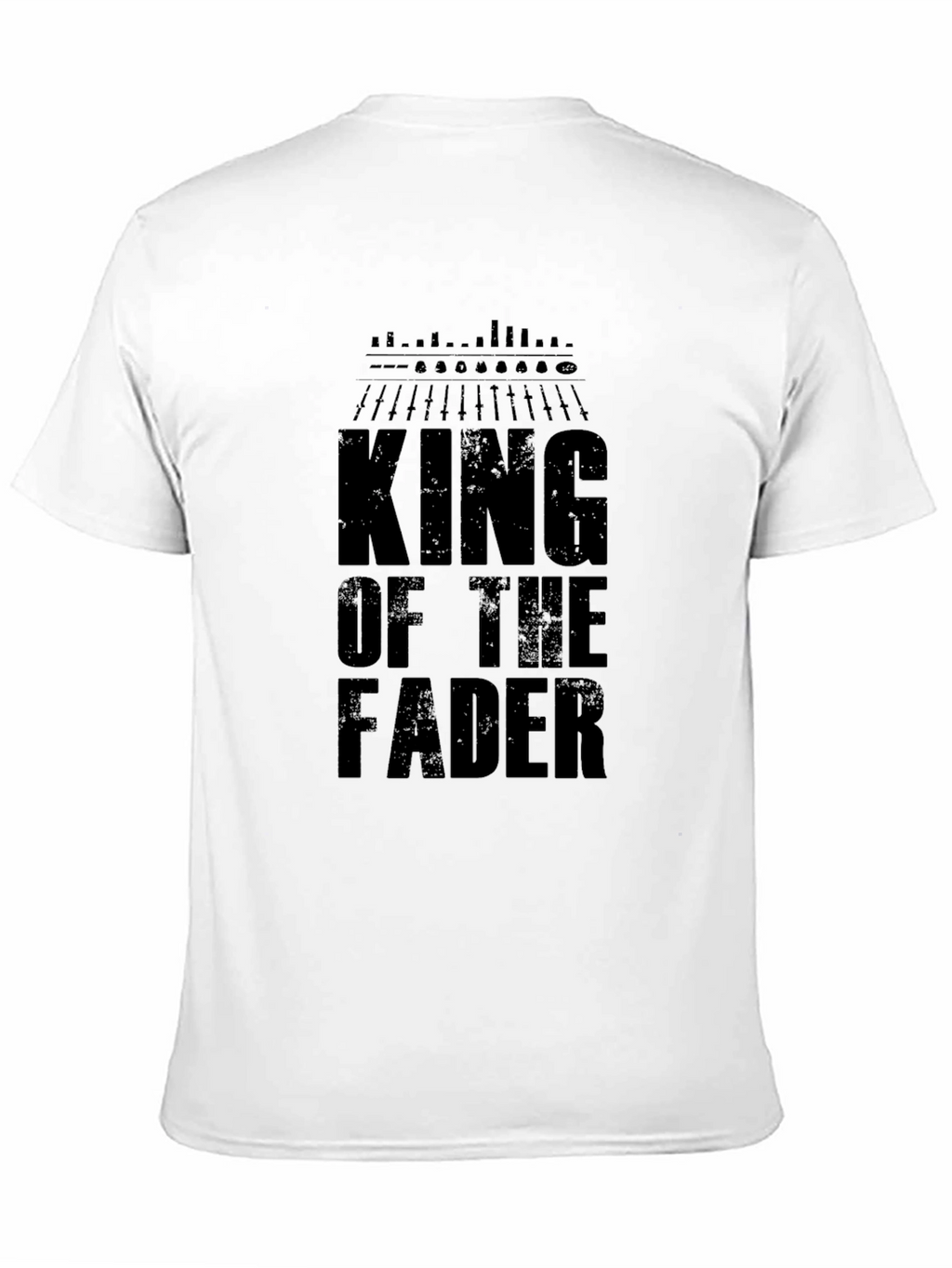 King of The Fader Black Graphic T-Shirt