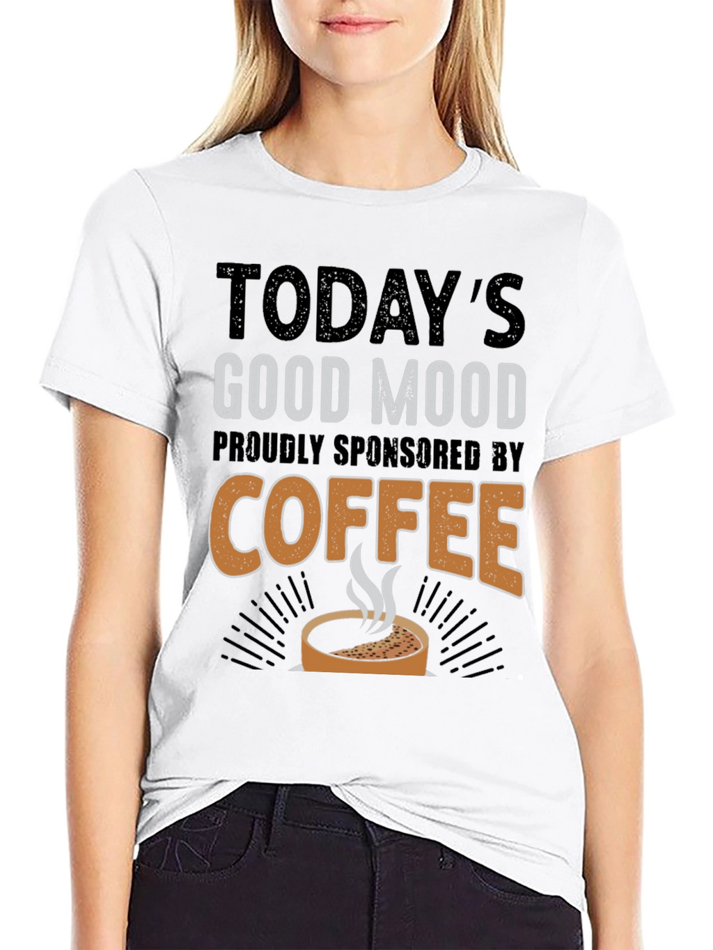 Todays Good Mood Coffee Sponsored T-Shirt