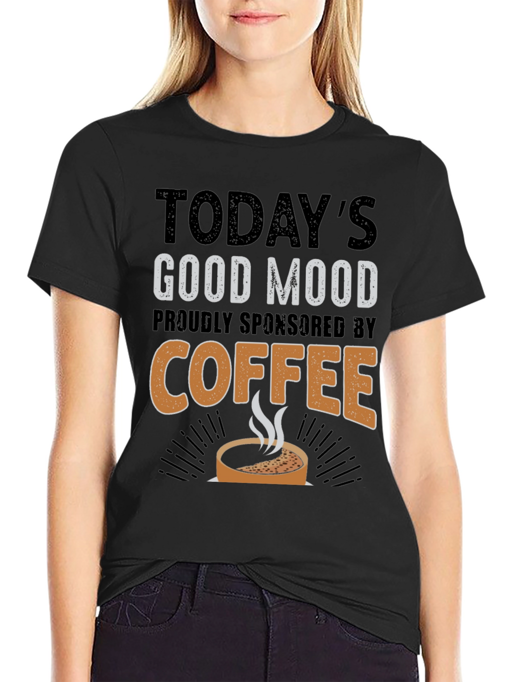 Todays Good Mood Coffee Sponsored T-Shirt