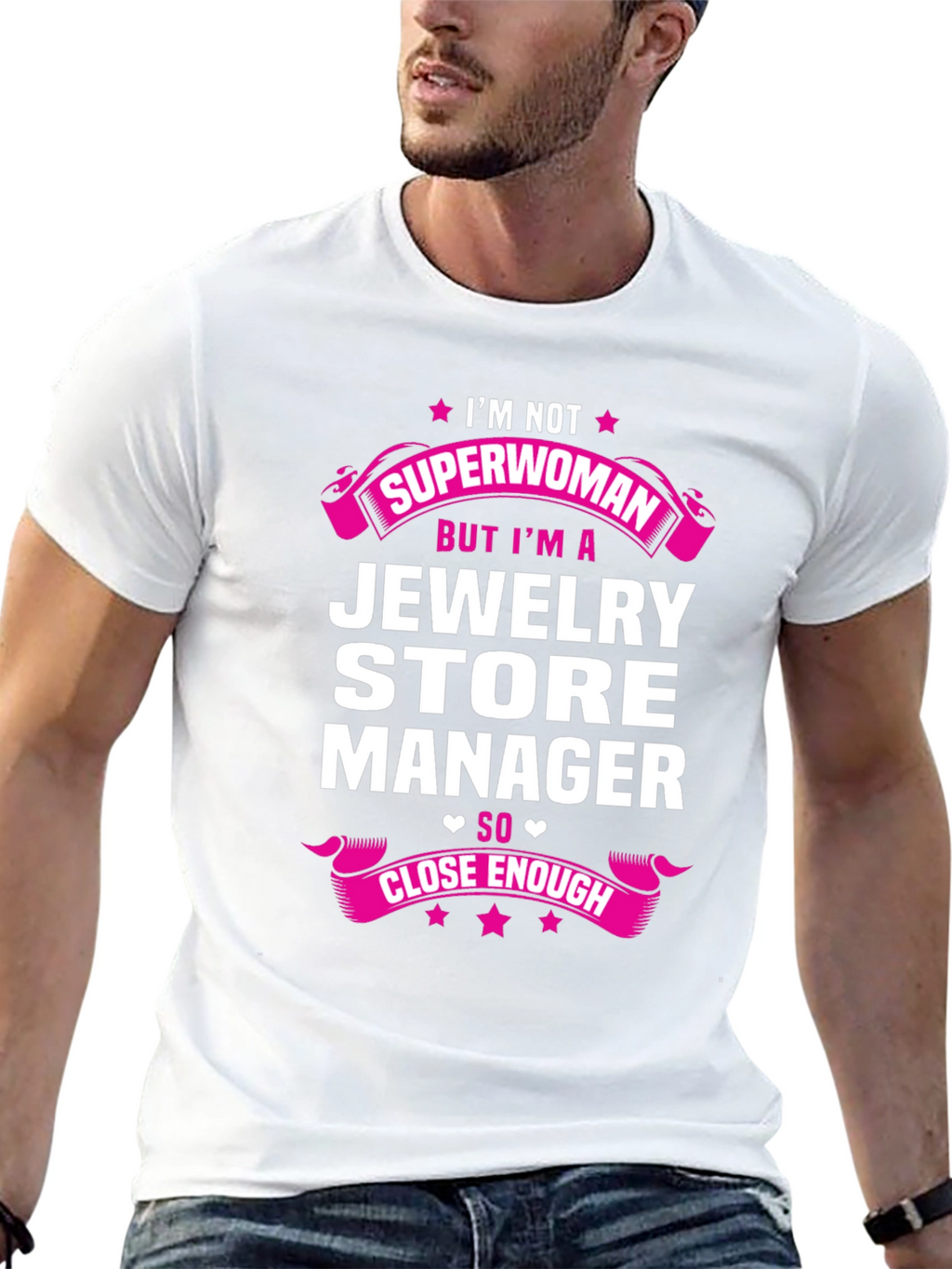 Jewelry Store Manager T-Shirt - Im Not Superwoman