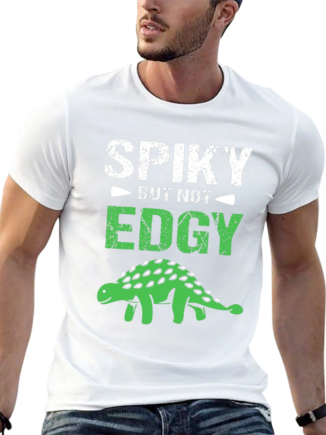 Spiky But Not Edgy Dinosaur T-Shirt