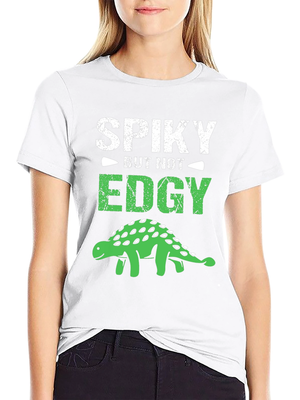 Spiky But Not Edgy Dinosaur T-Shirt