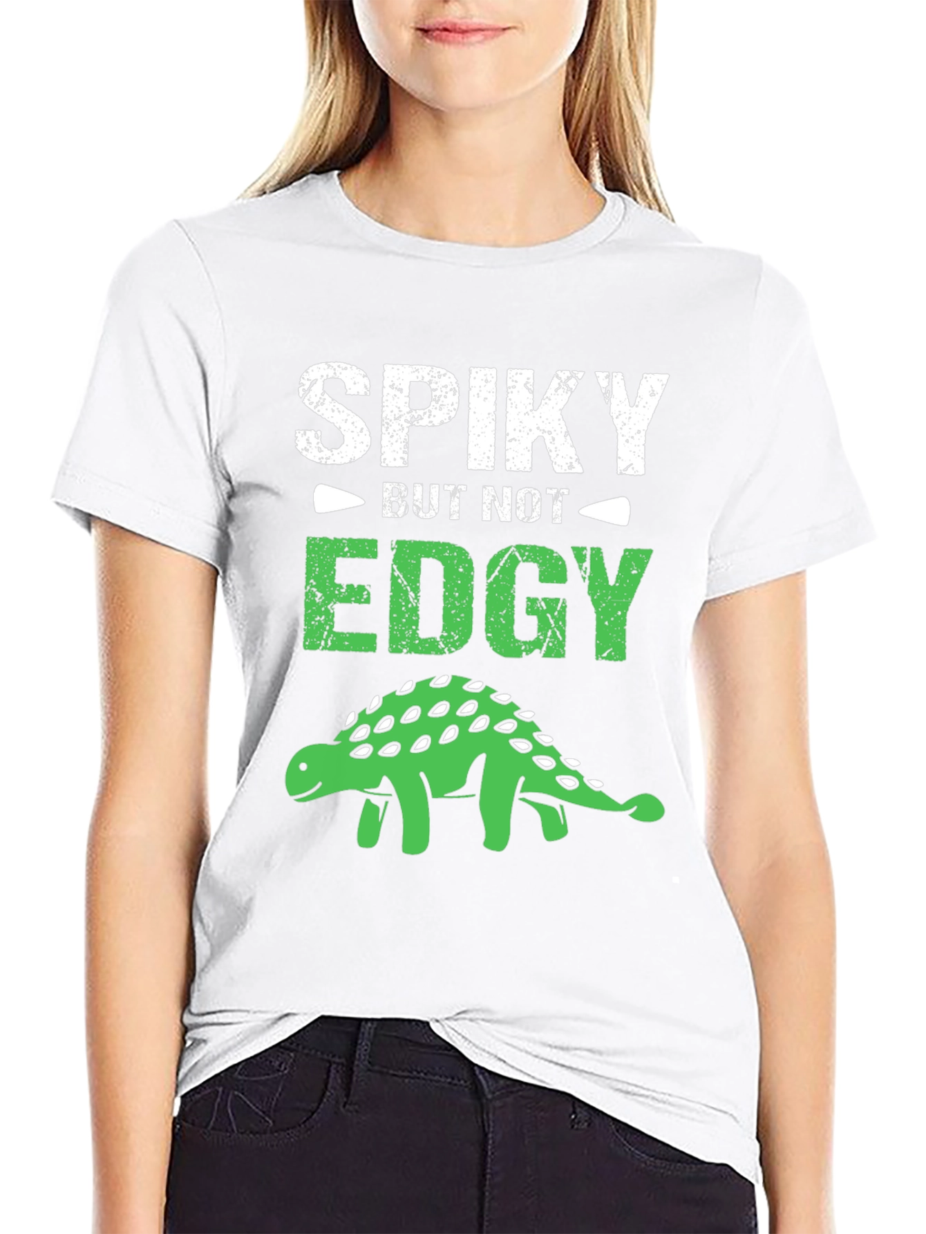 Spiky But Not Edgy Dinosaur T-Shirt