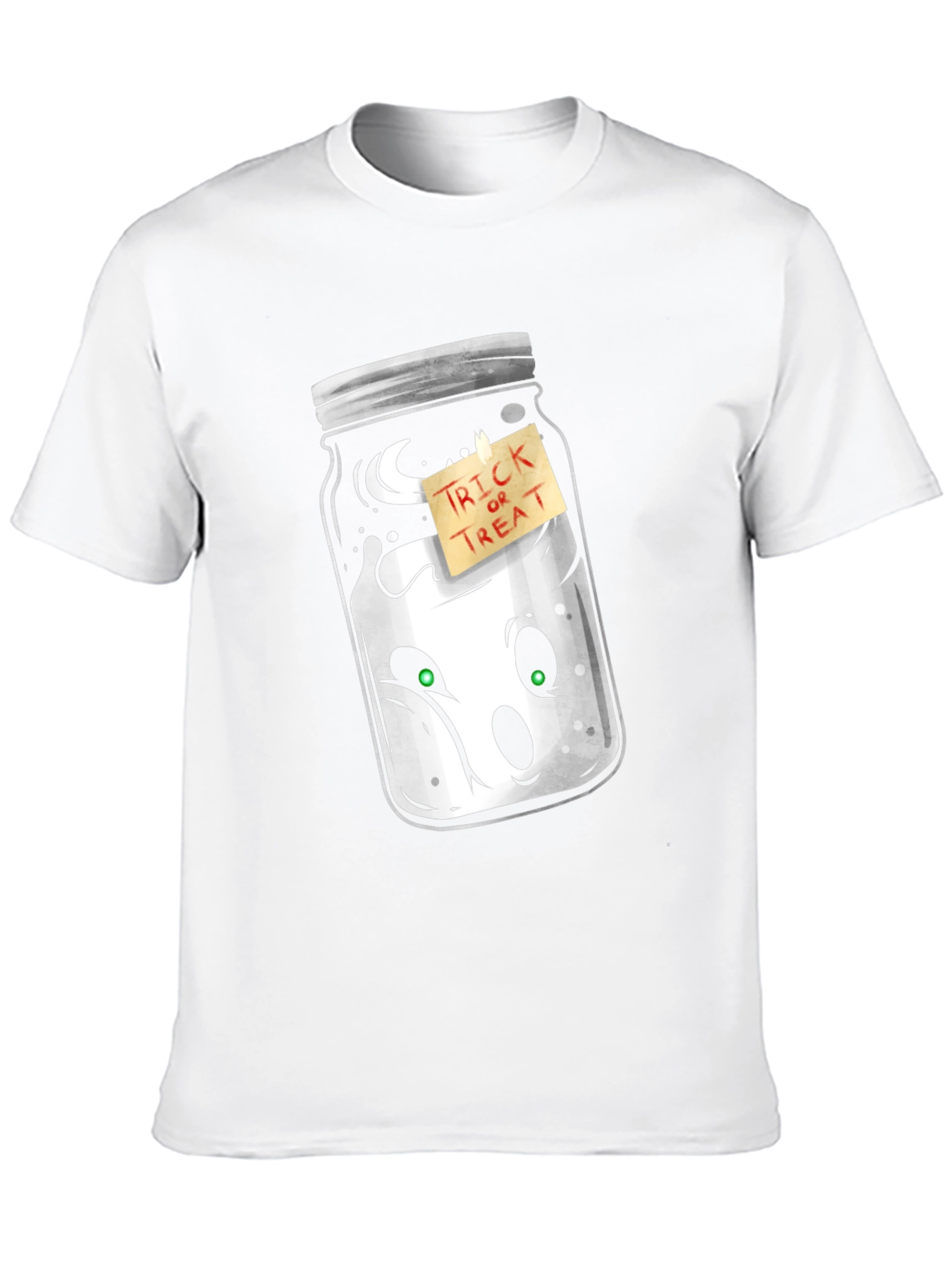 Ghost in a Jar Halloween T-Shirt