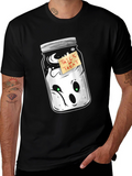 Ghost in a Jar Halloween T-Shirt