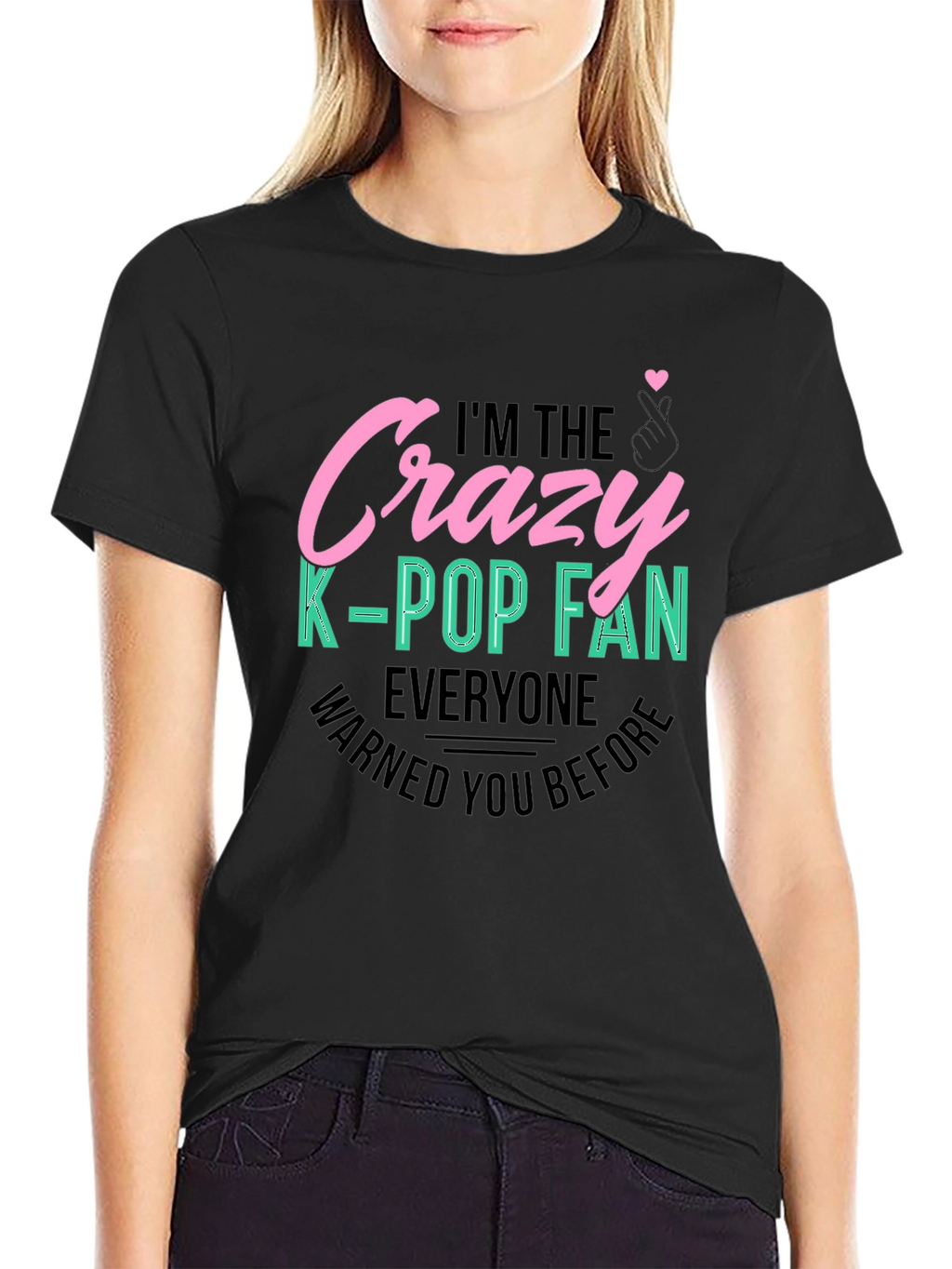 Crazy K-Pop Fan T-Shirt - Unisex Cotton Tee