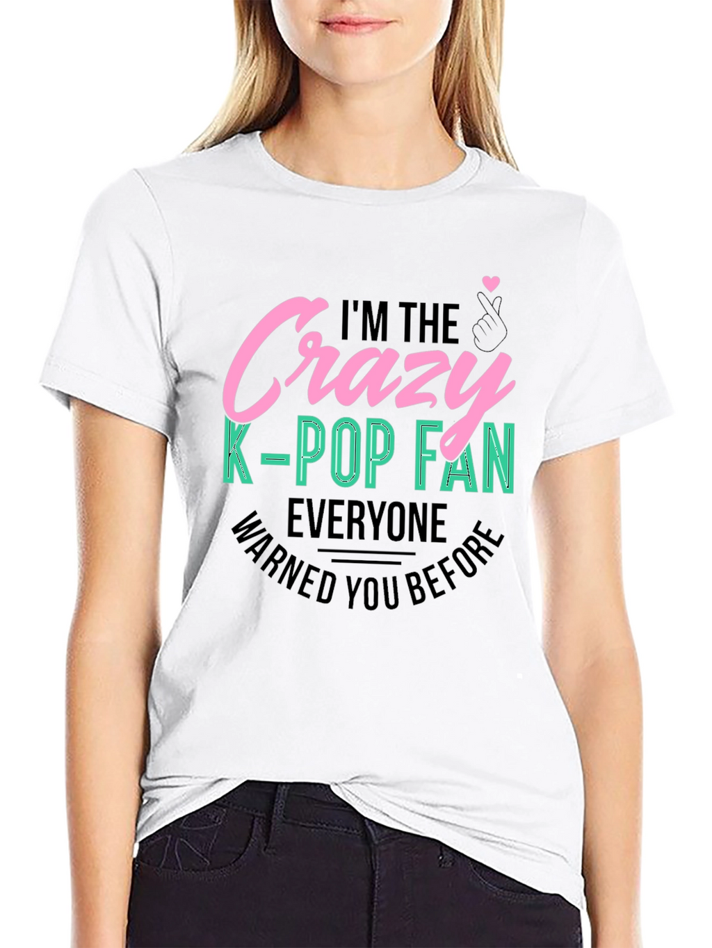 Crazy K-Pop Fan T-Shirt - Unisex Cotton Tee
