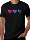 Pixel Hearts LGBTQ+ Pride T-Shirt