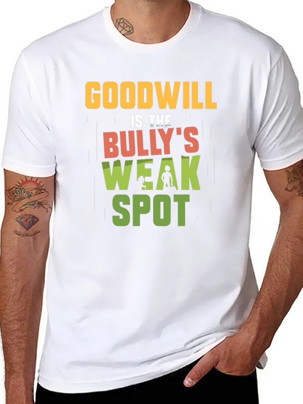 Goodwill Bullys Weak Spot Graphic Tee