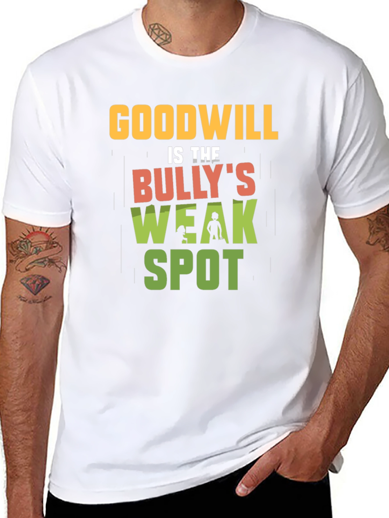 Goodwill Bullys Weak Spot Graphic Tee