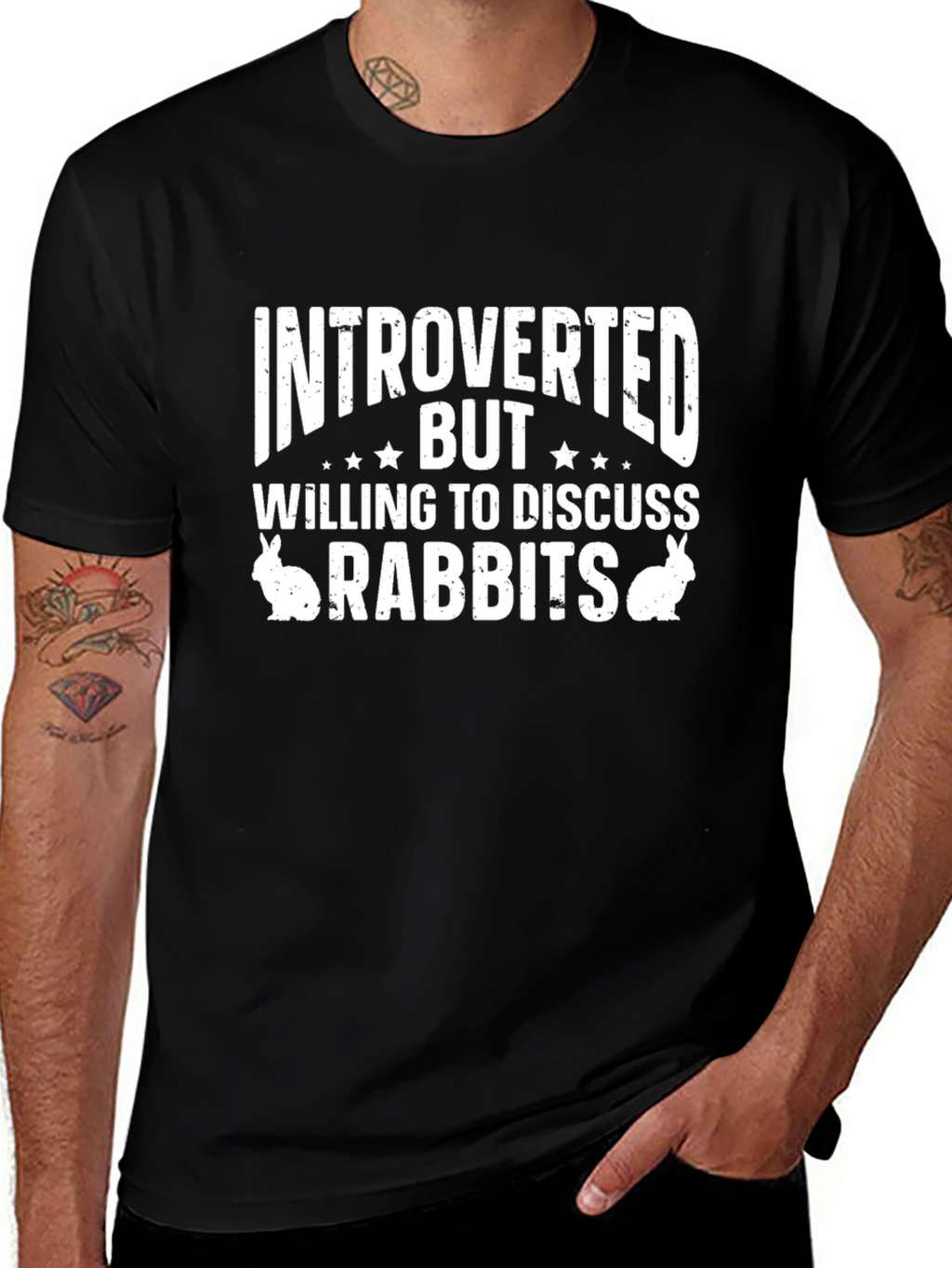 Introverted Rabbit Lover T-Shirt