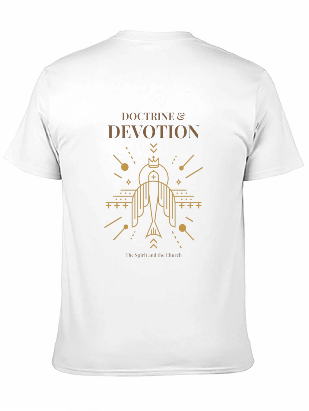 Doctrine & Devotion Graphic Print Black T-Shirt