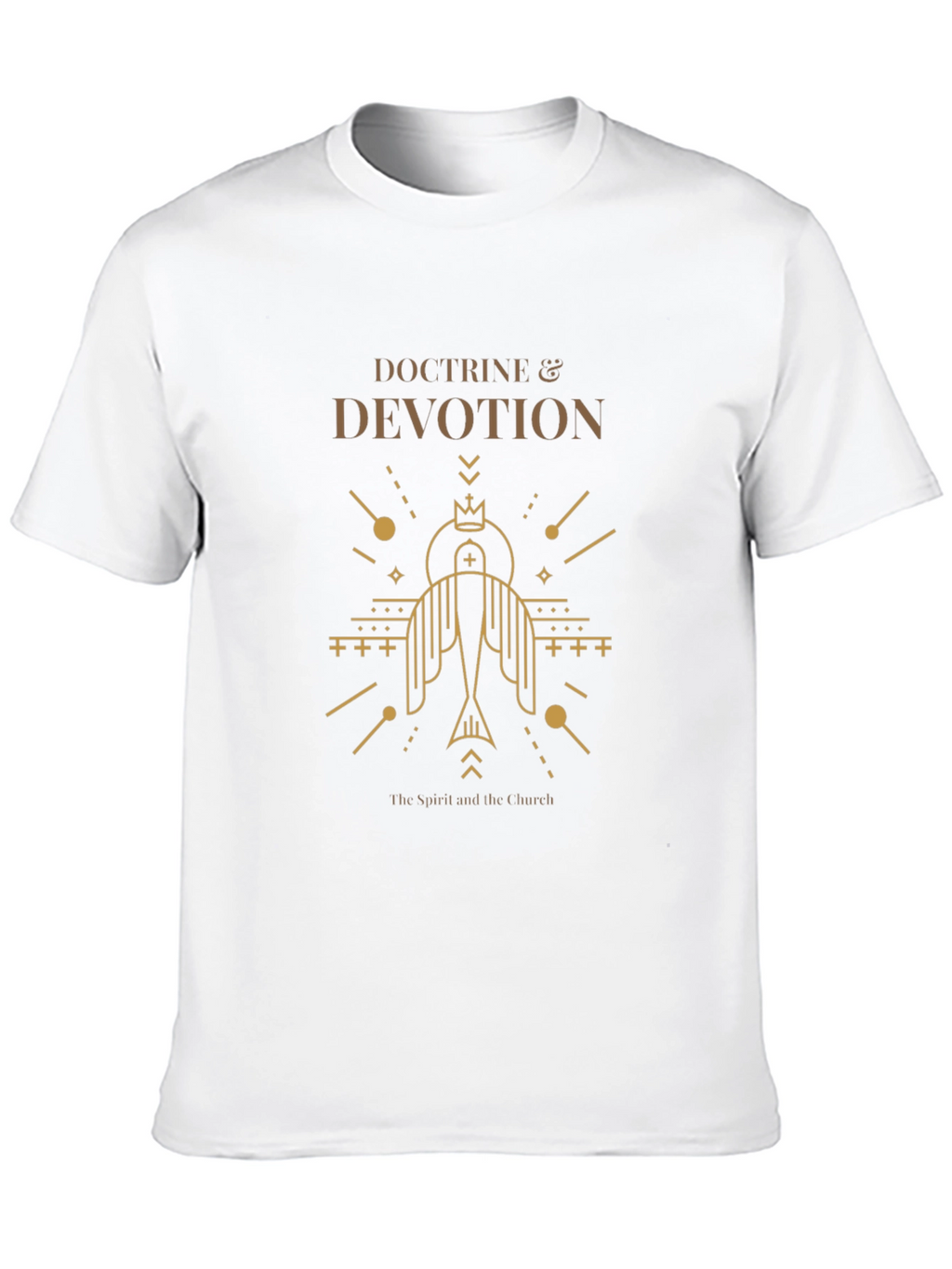 Doctrine & Devotion Graphic Print Black T-Shirt
