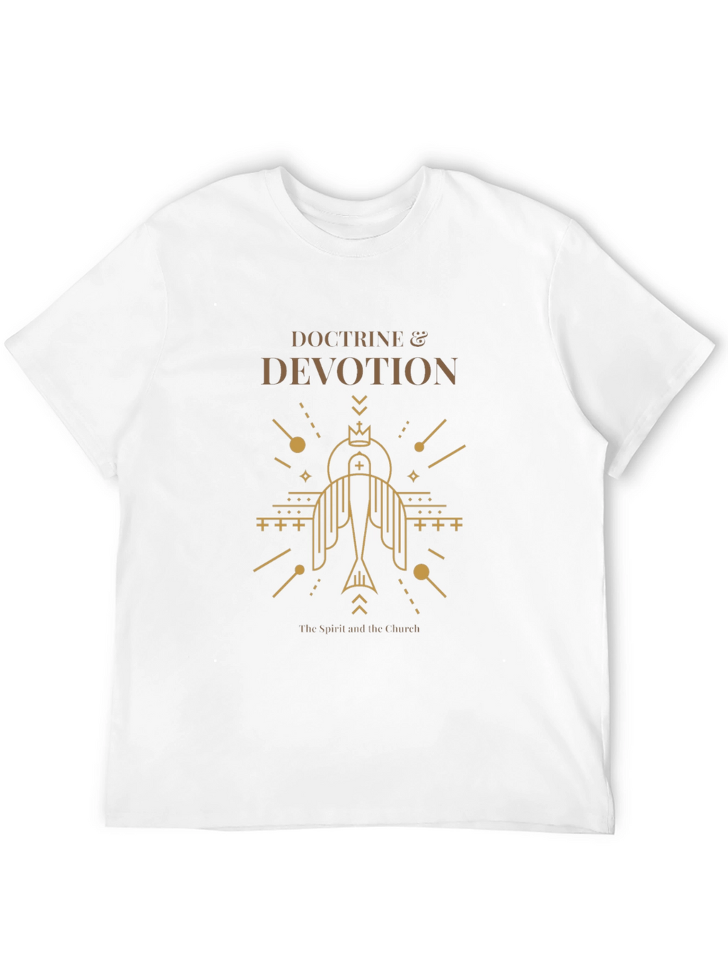 Doctrine & Devotion Graphic Print Black T-Shirt