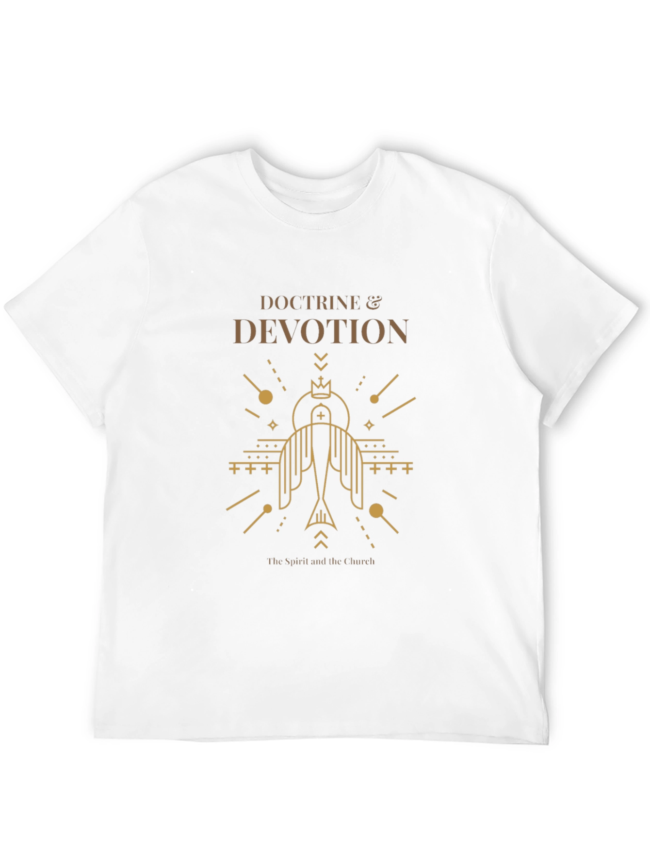 Doctrine & Devotion Graphic Print Black T-Shirt