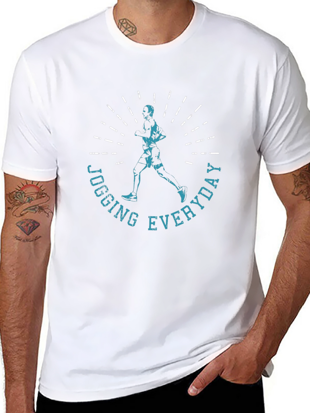 Jogging Everyday Tee - Stylish Comfort