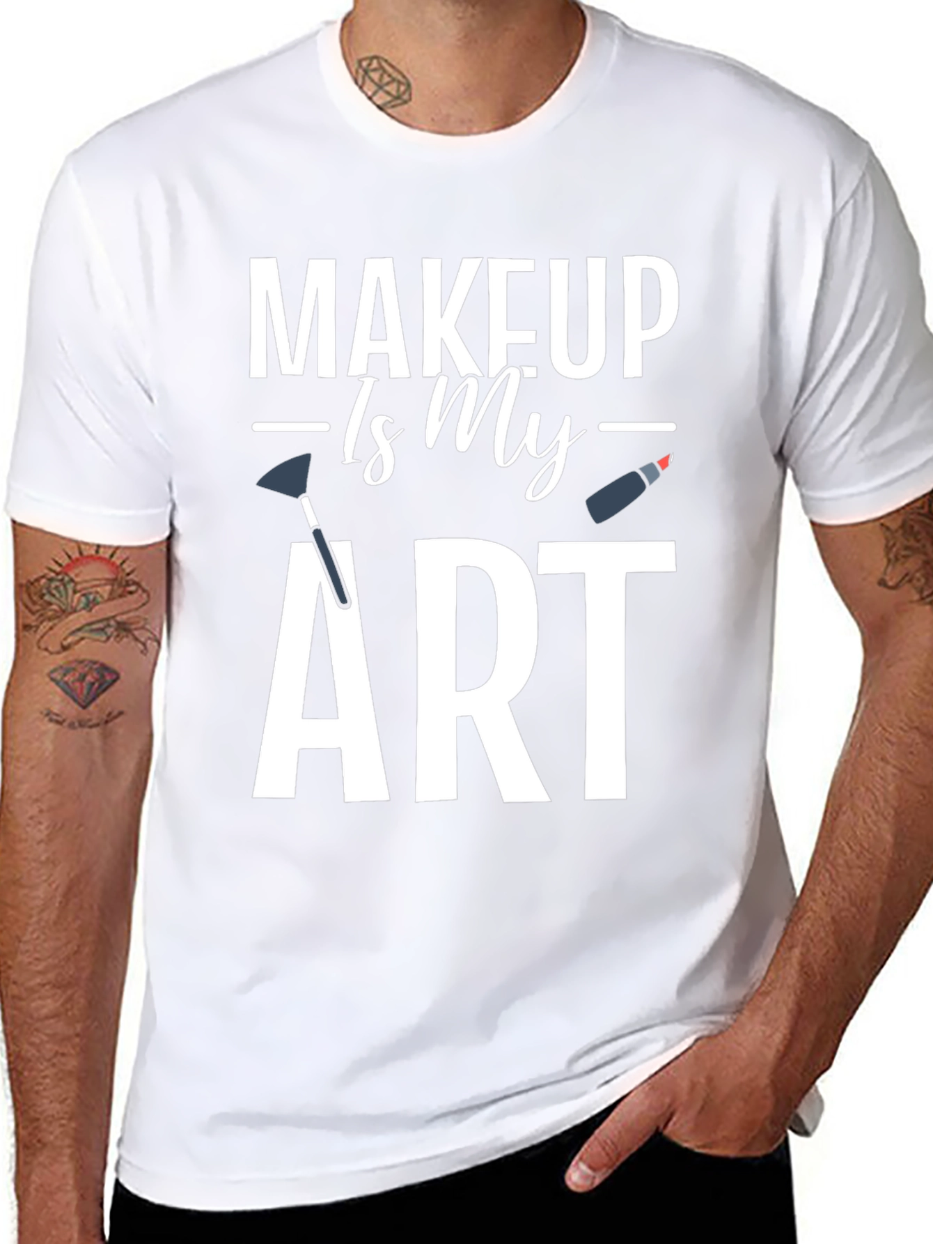 Makeup Is My Art Graphic T-Shirt