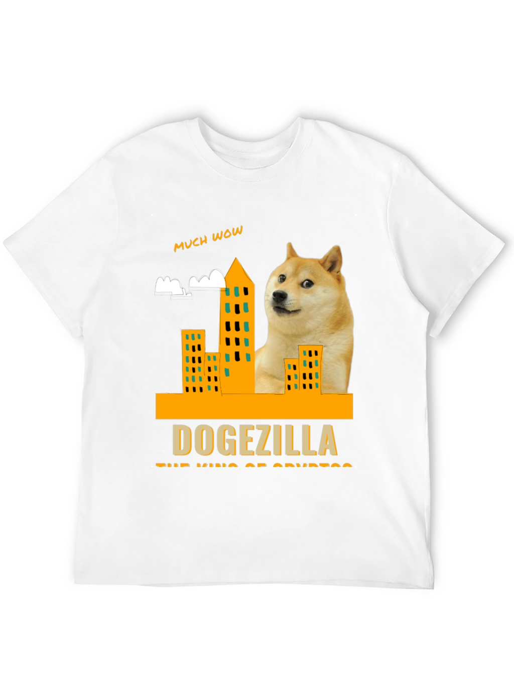Dogezilla T-Shirt - King of Crypto - Much Wow!