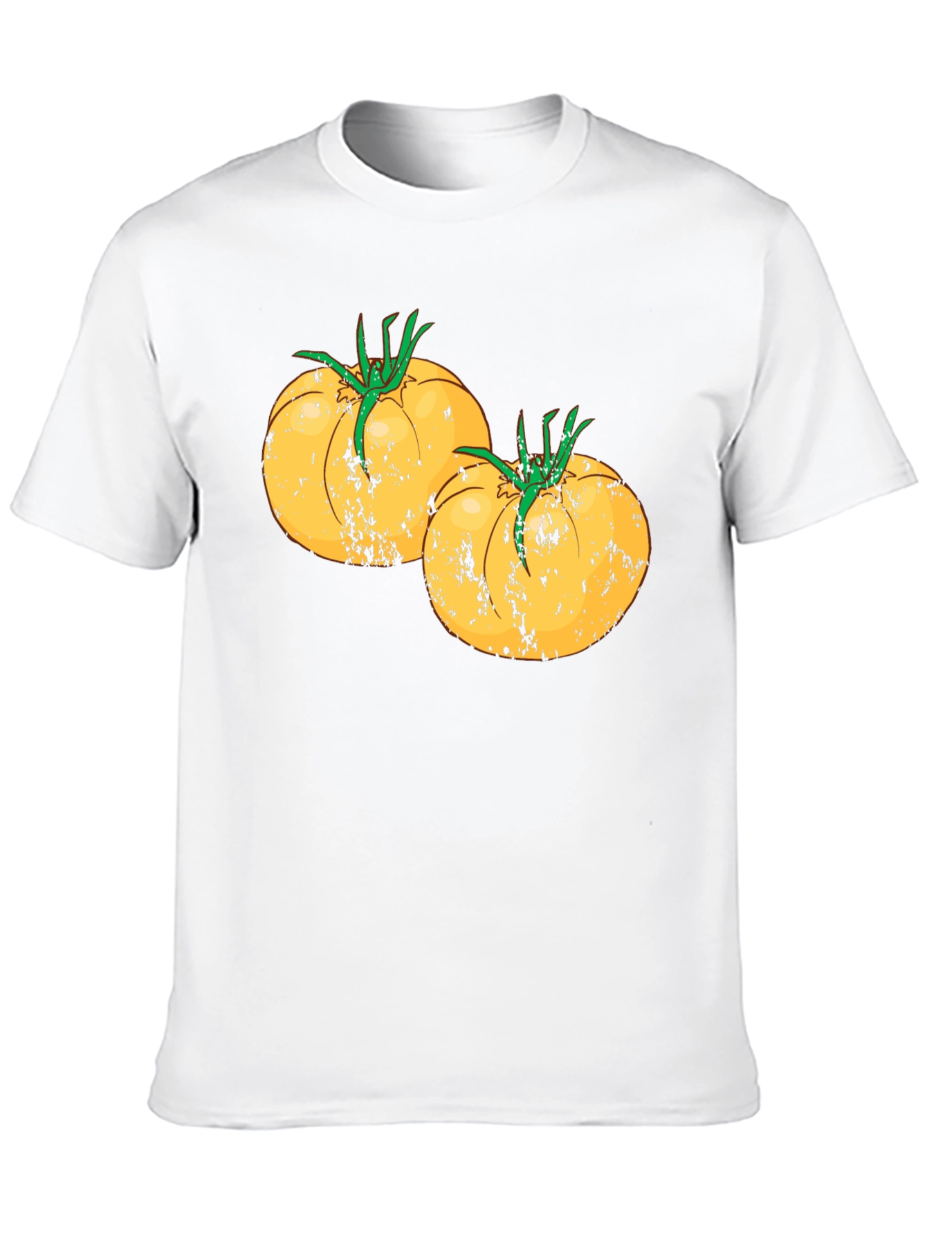 Tomato Graphic Tee - Black Cotton T-Shirt