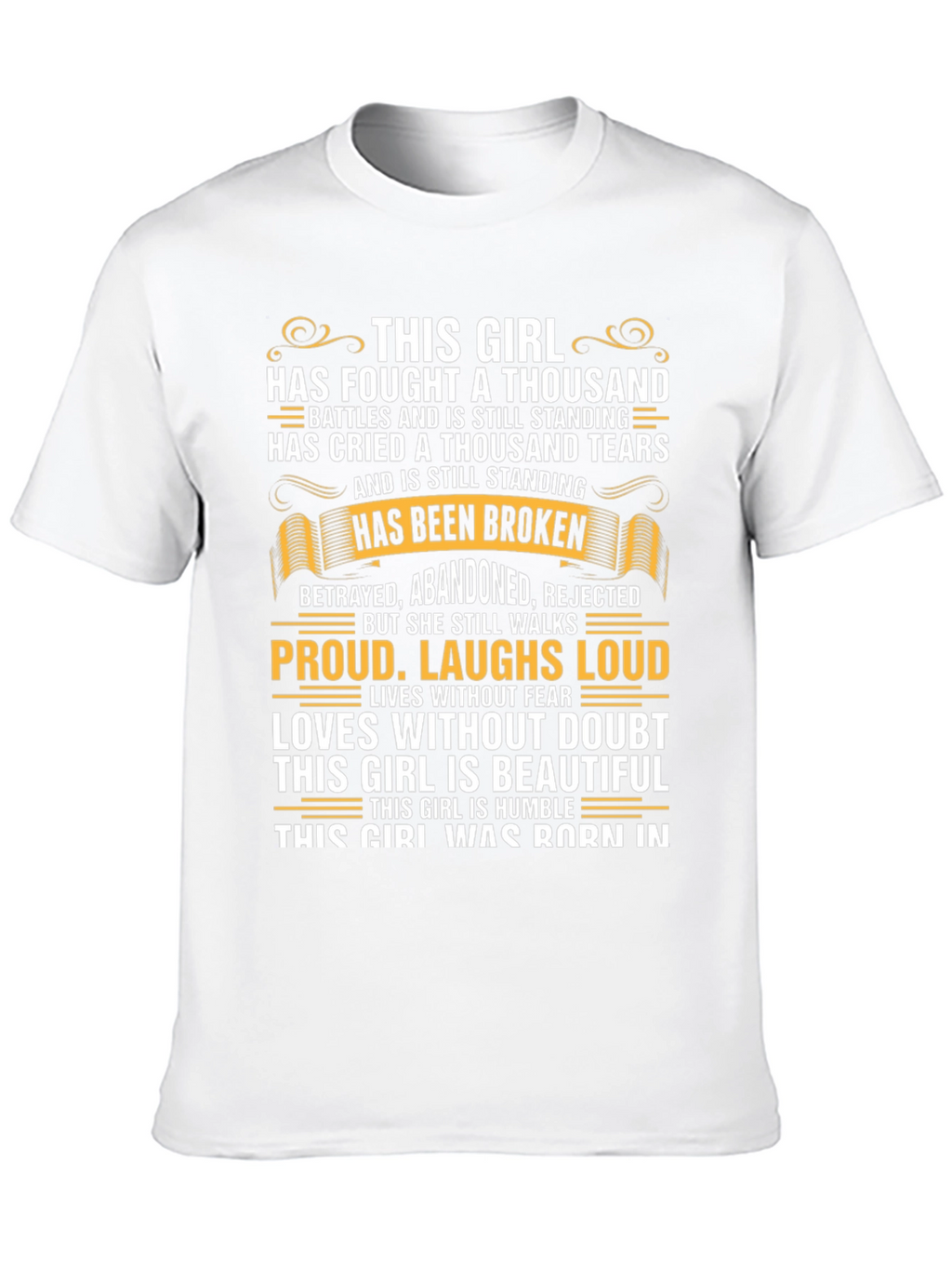 Strong Girl Graphic T-Shirt
