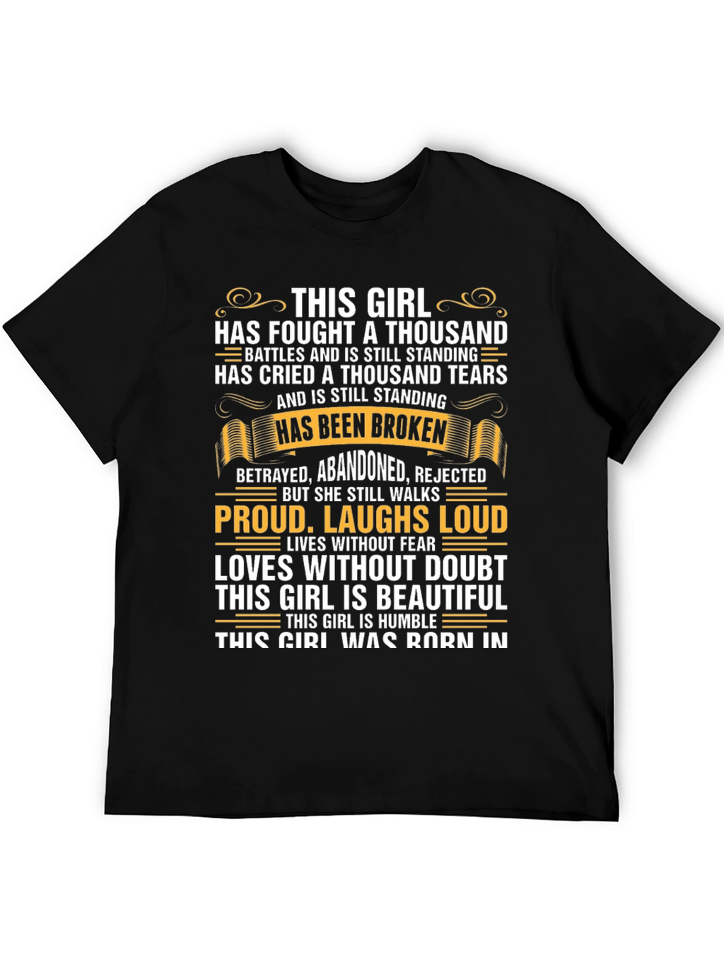 Strong Girl Graphic T-Shirt