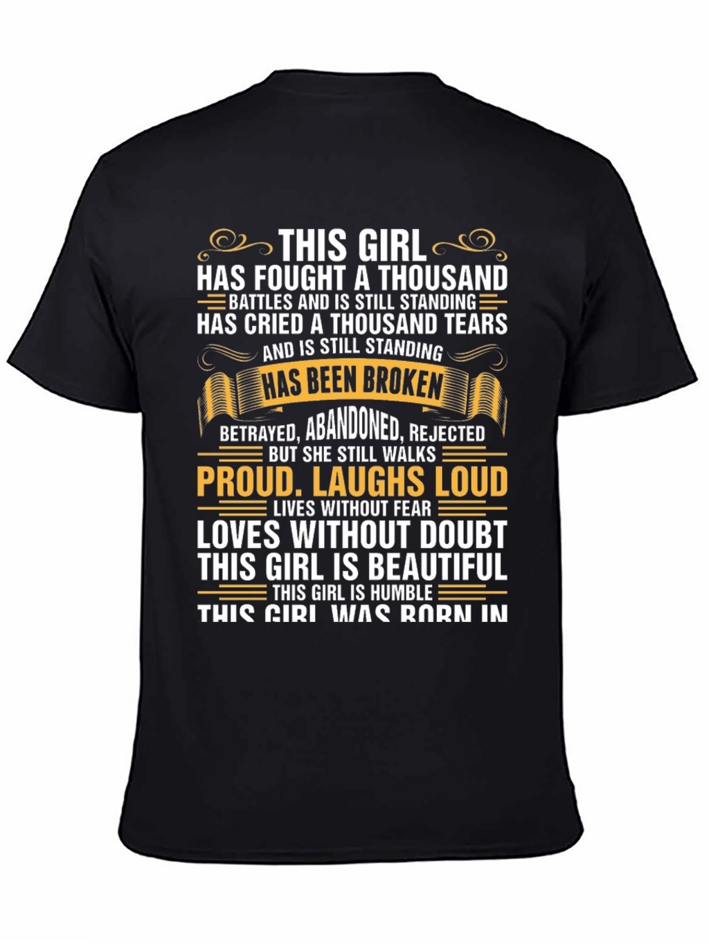 Strong Girl Graphic T-Shirt