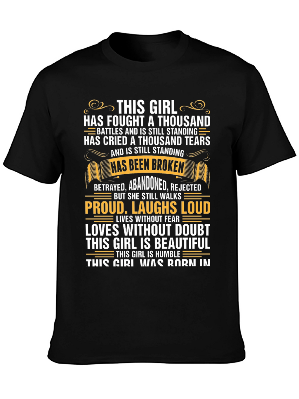 Strong Girl Graphic T-Shirt