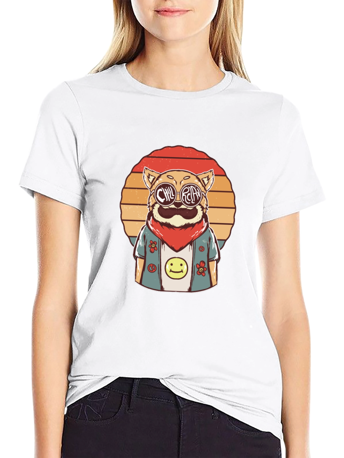 Cool Cat T-Shirt - Retro Style