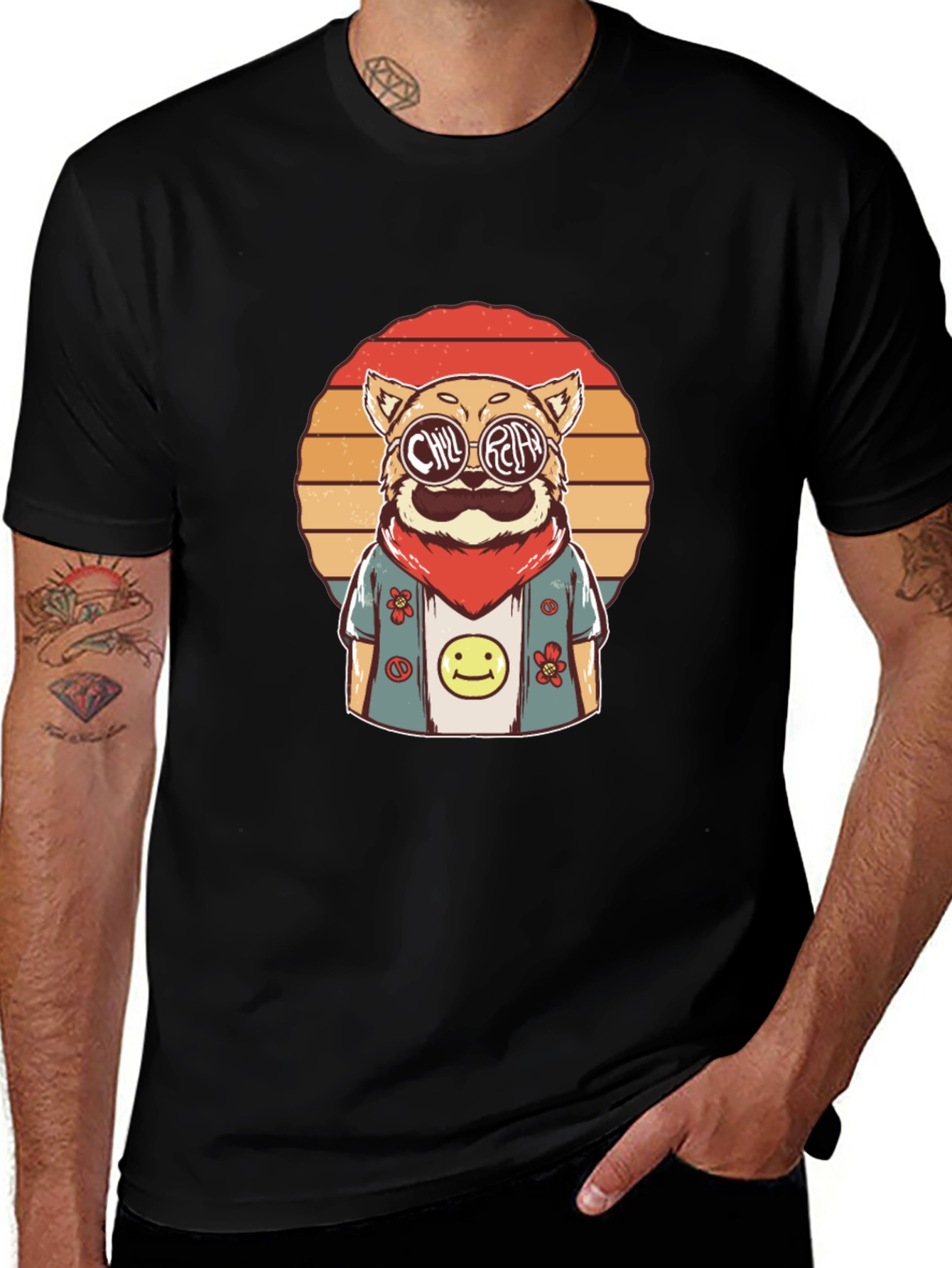 Cool Cat T-Shirt - Retro Style