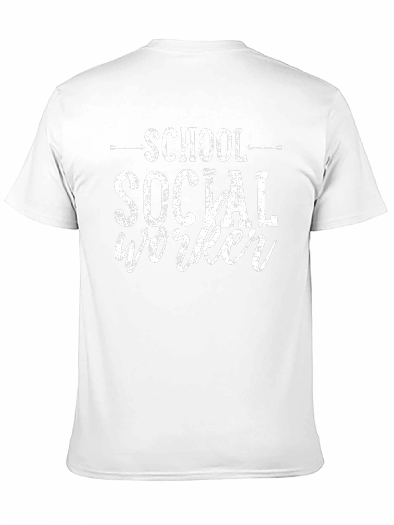 School Social Worker T-Shirt - Black