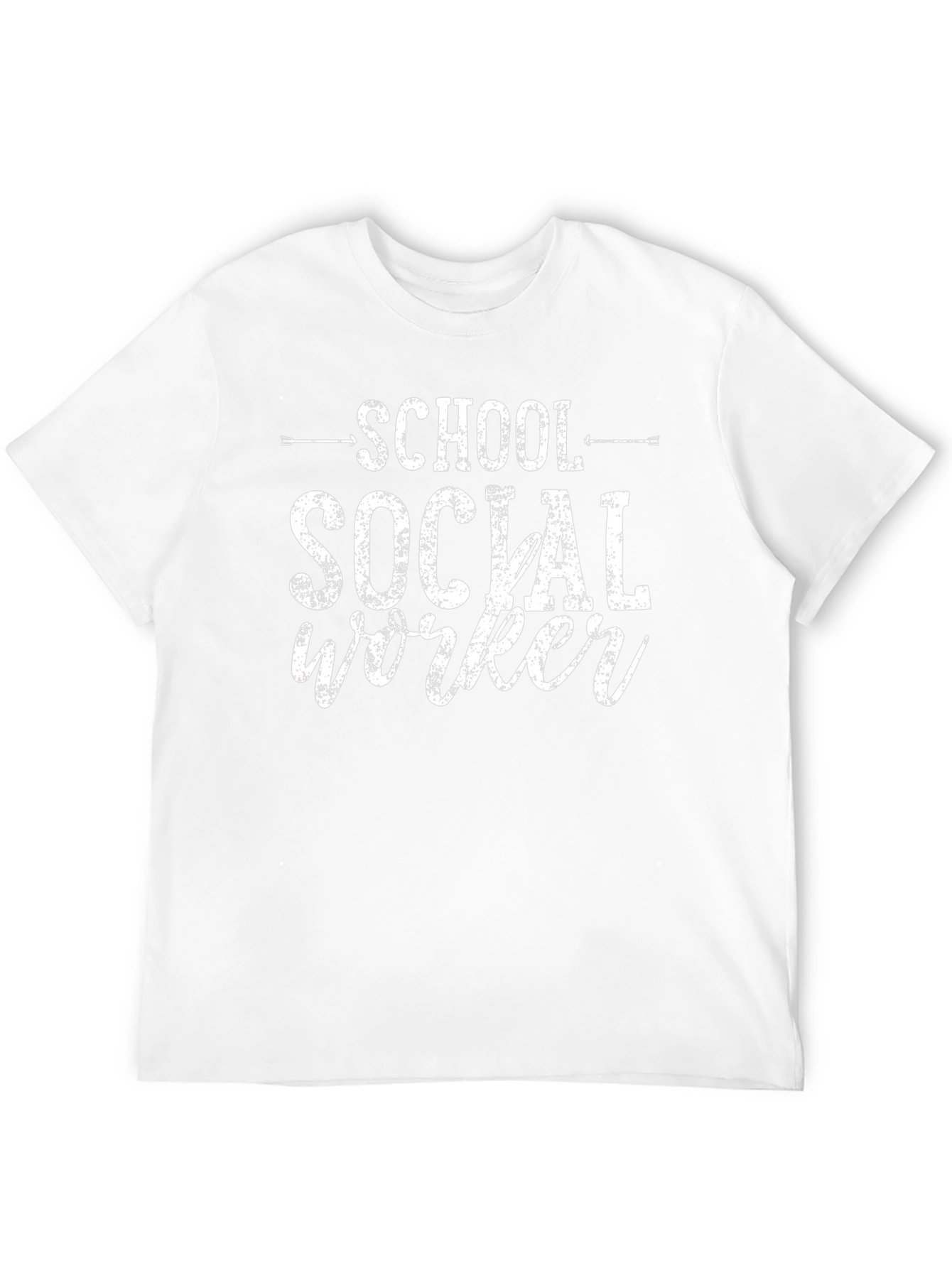 School Social Worker T-Shirt - Black