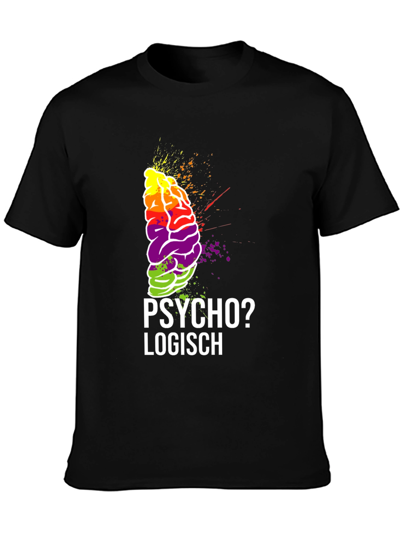 Psycho? Logisch Brain Graphic Tee