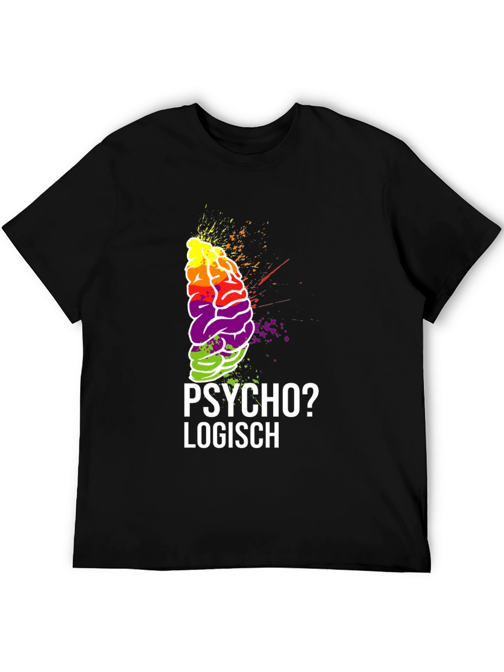 Psycho? Logisch Brain Graphic Tee