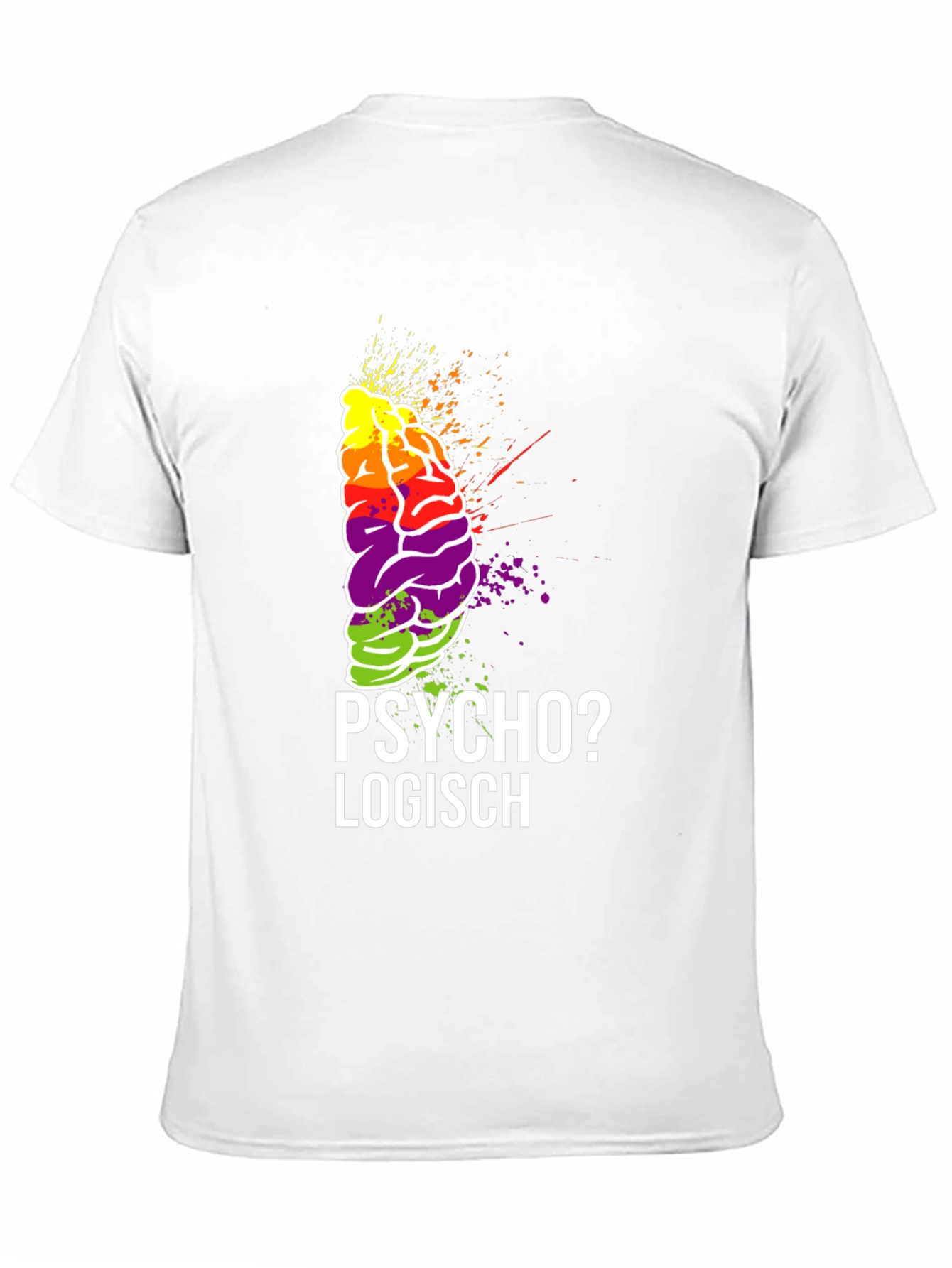 Psycho? Logisch Brain Graphic Tee
