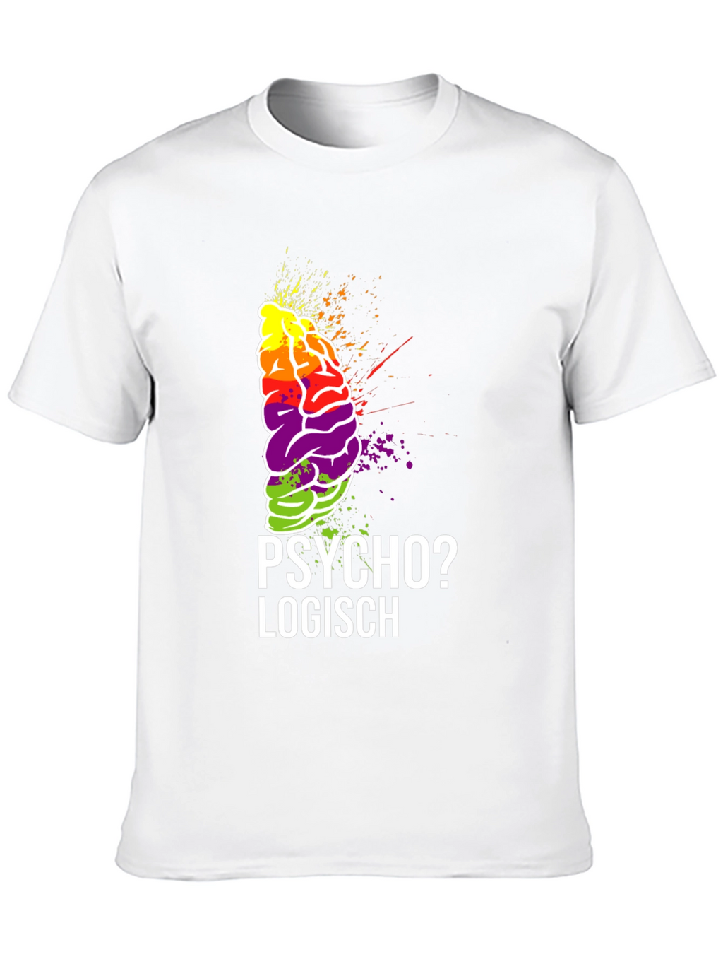 Psycho? Logisch Brain Graphic Tee