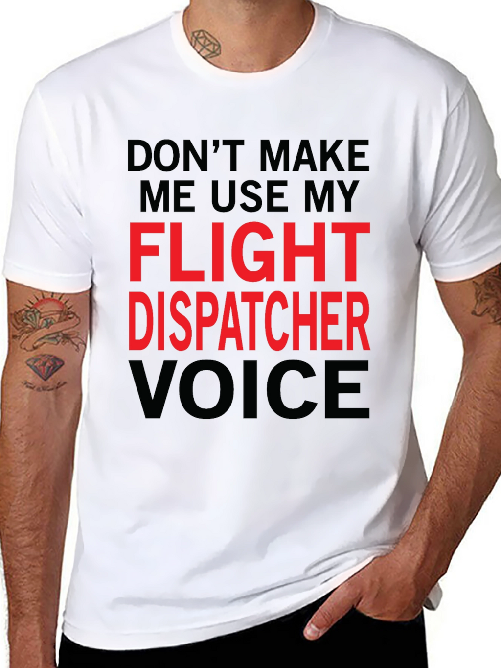 Flight Dispatcher Voice T-Shirt - Funny Gift