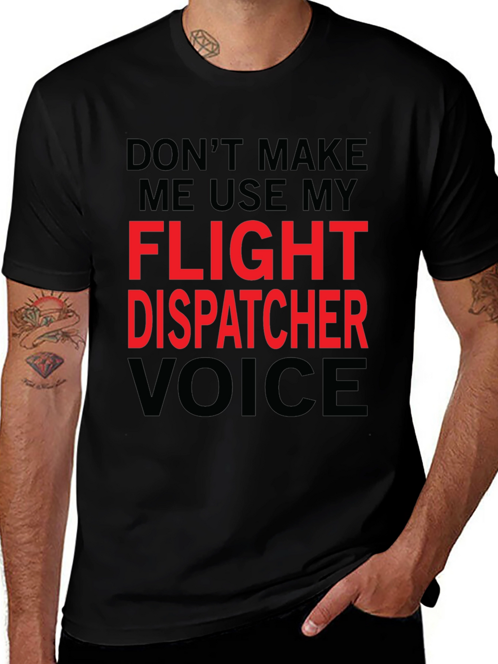 Flight Dispatcher Voice T-Shirt - Funny Gift