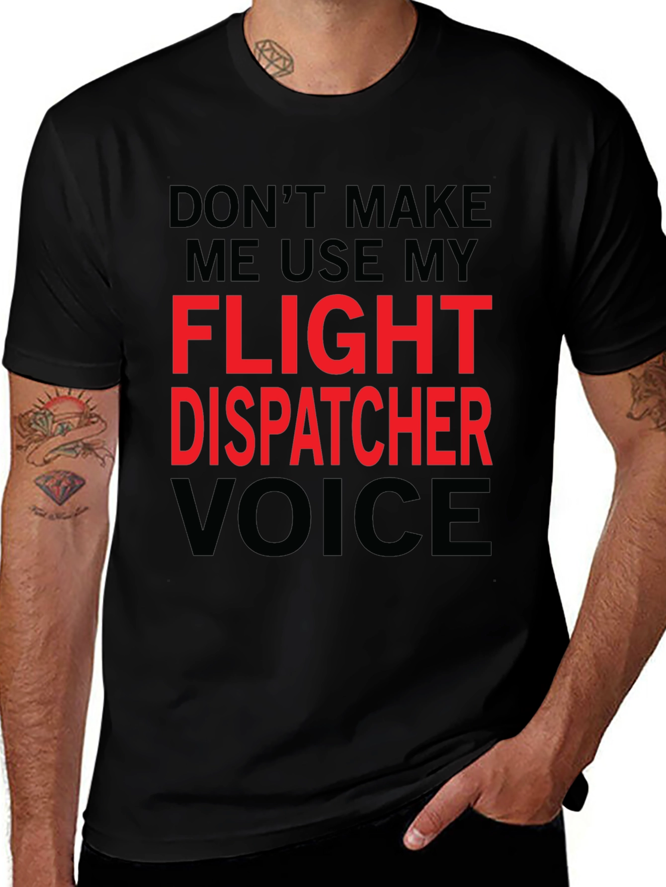 Flight Dispatcher Voice T-Shirt - Funny Gift