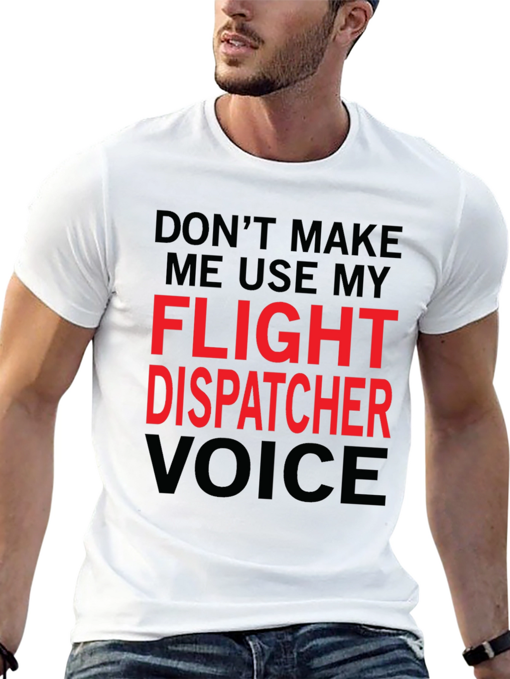 Flight Dispatcher Voice T-Shirt - Funny Gift