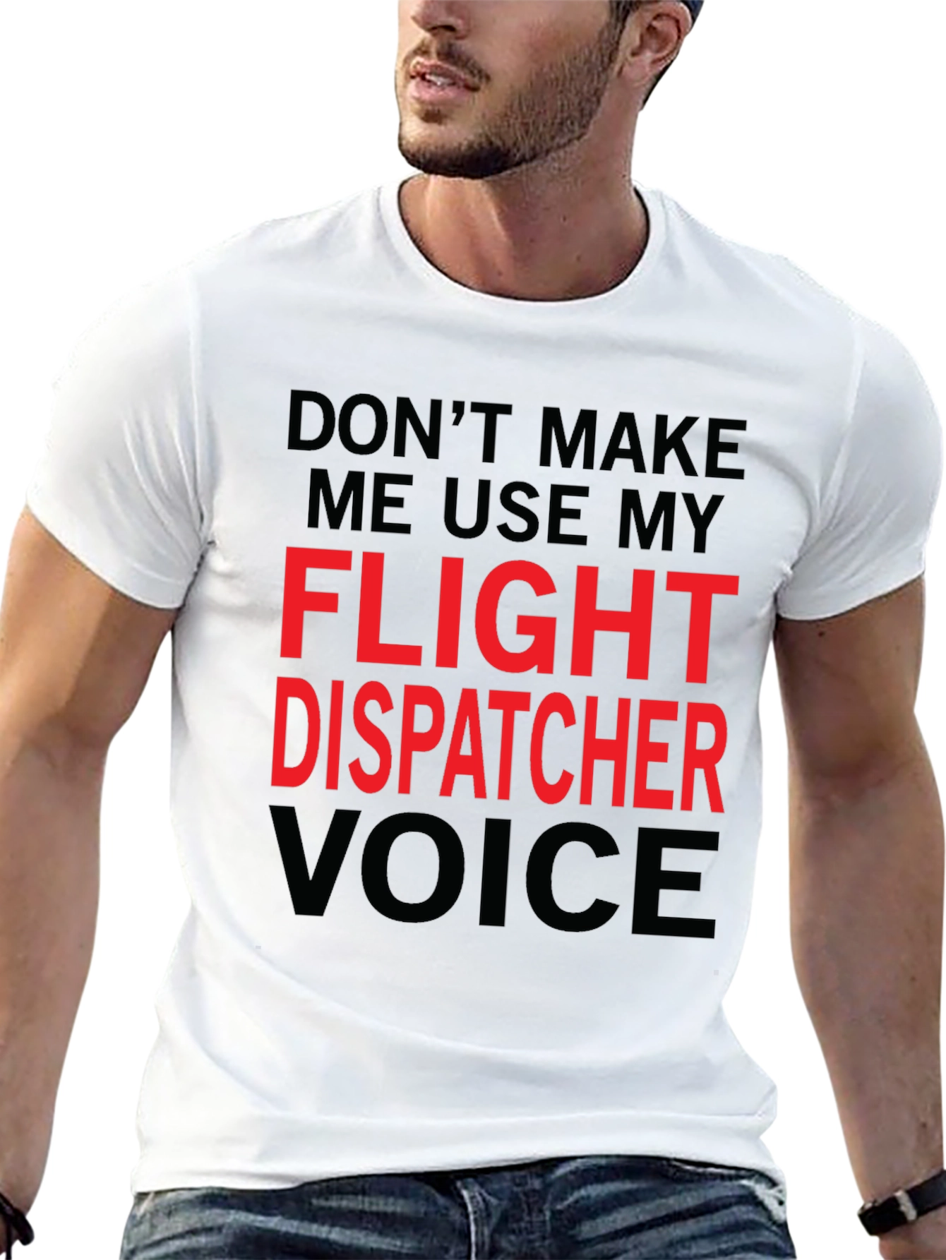 Flight Dispatcher Voice T-Shirt - Funny Gift