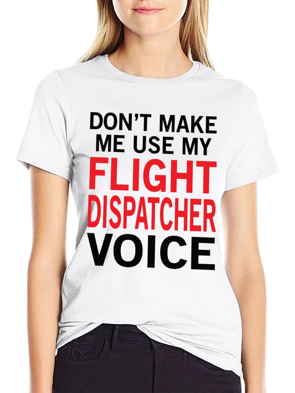 Flight Dispatcher Voice T-Shirt - Funny Gift