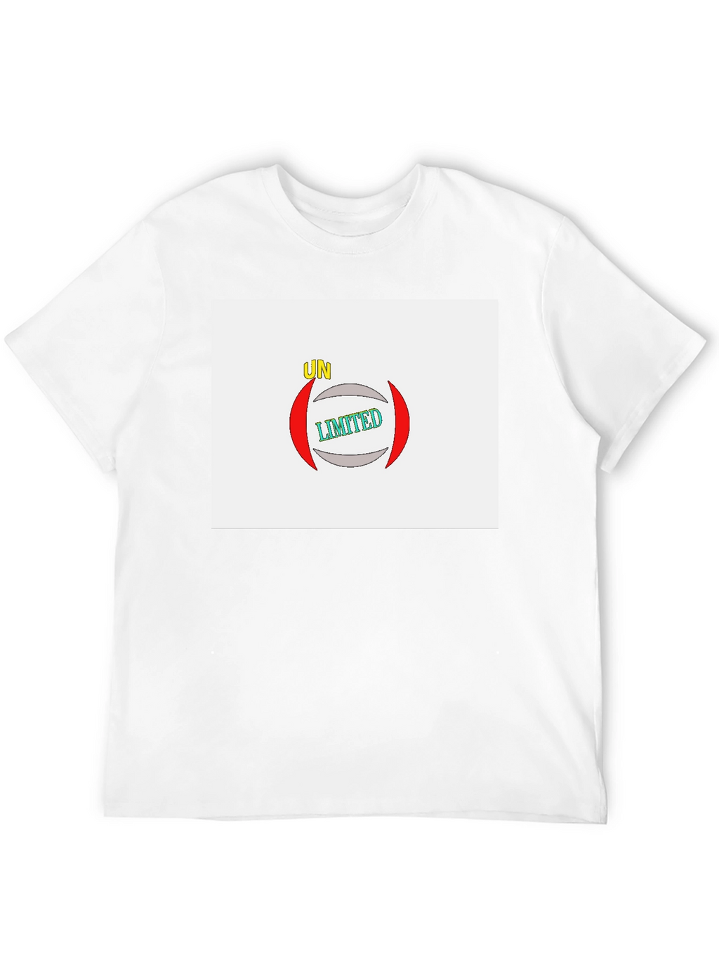 Unlimited Graphic Print Black T-Shirt