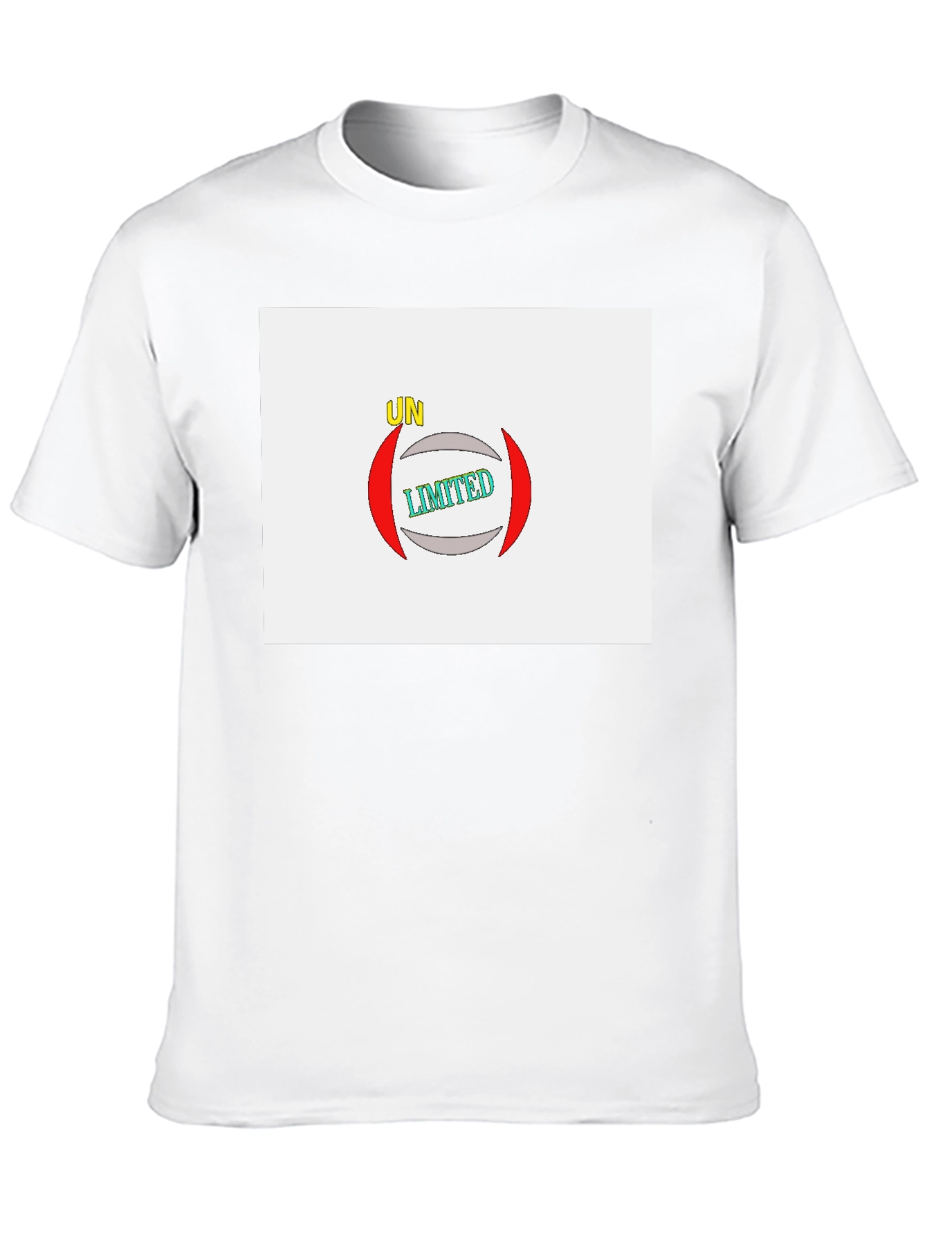 Unlimited Graphic Print Black T-Shirt