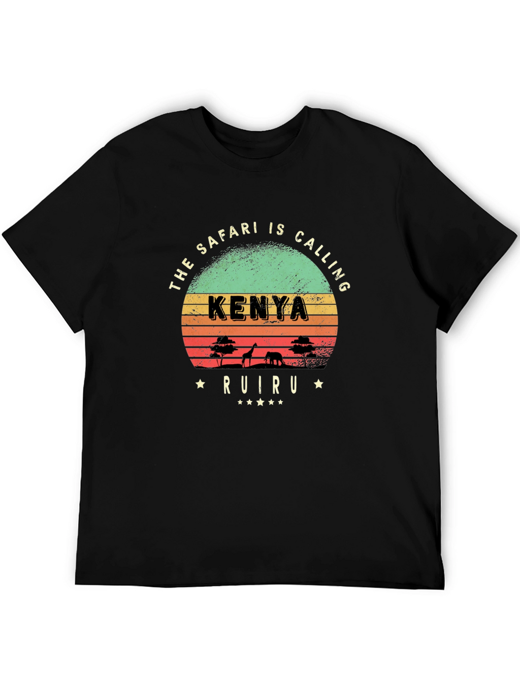 Kenya Safari Graphic T-Shirt