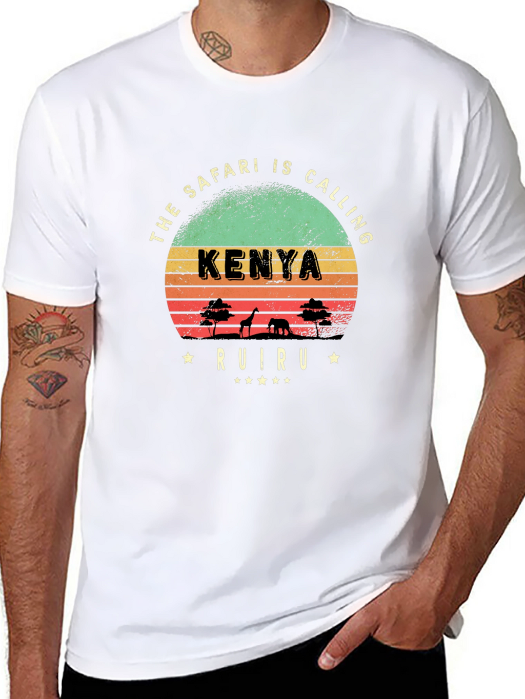 Kenya Safari Graphic T-Shirt